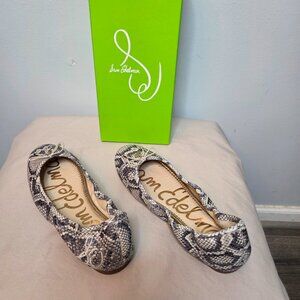 Sam Edelman Felicia Flats, Roccia, Women's Size 8
